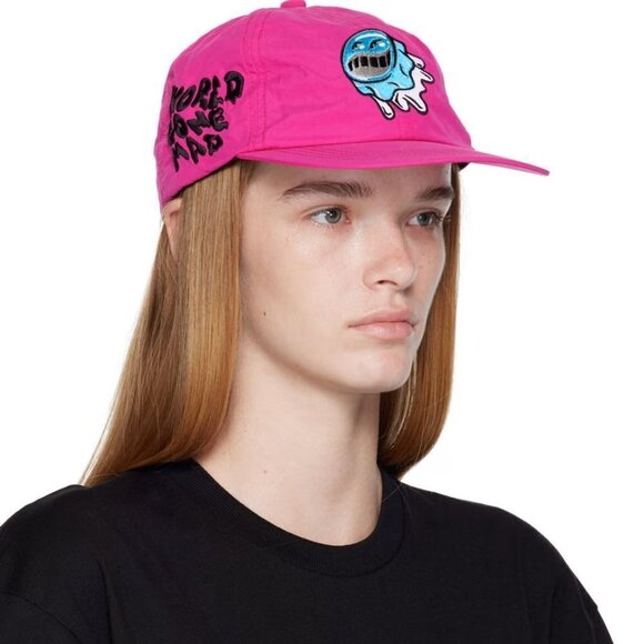 A Bathing Ape Bape Pink World Gone Mad Cap - NWT main image 4